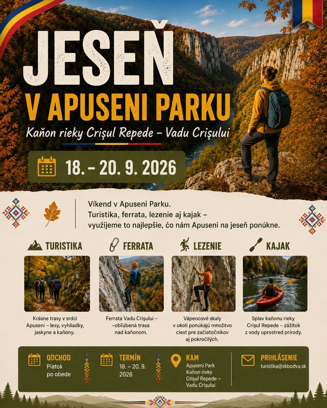 Šk Bodva jeseň v Apuseni