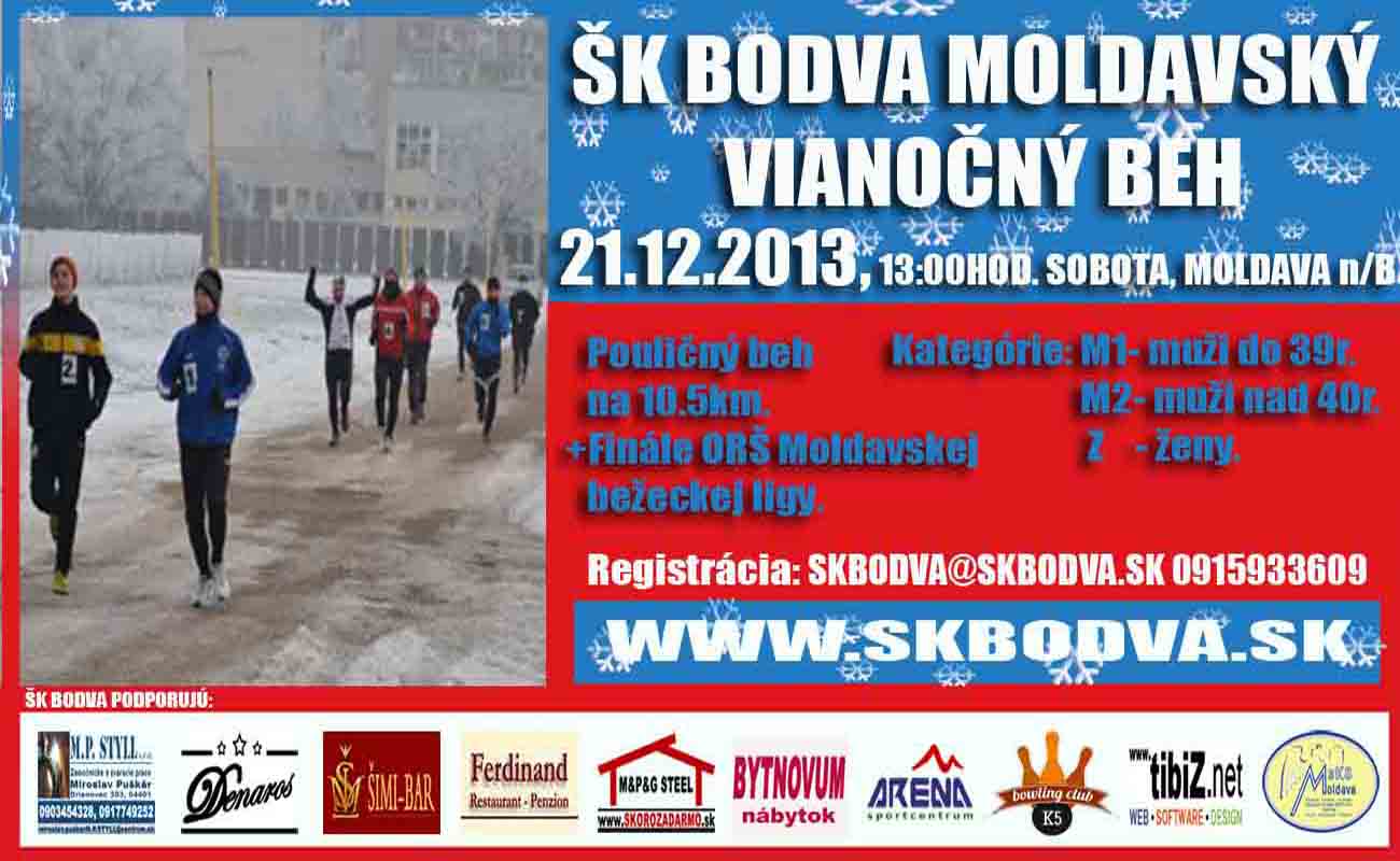 Šk Bodva Moldavský vianočný beh