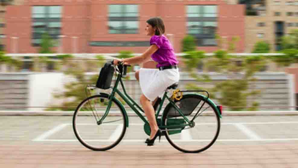 Do práce na bicykli