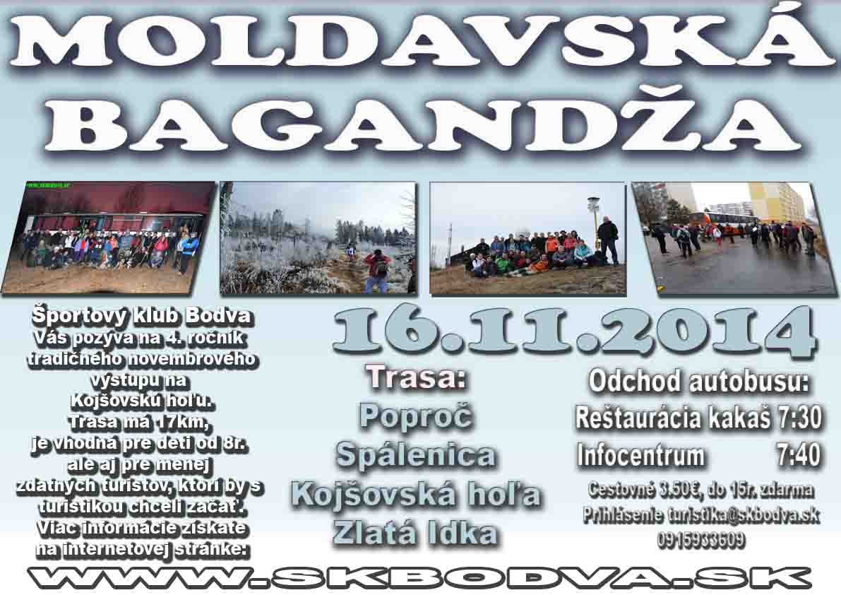 Moldavská Bagandža - 4. Ročník výstupu na Kojšovskú hoľu