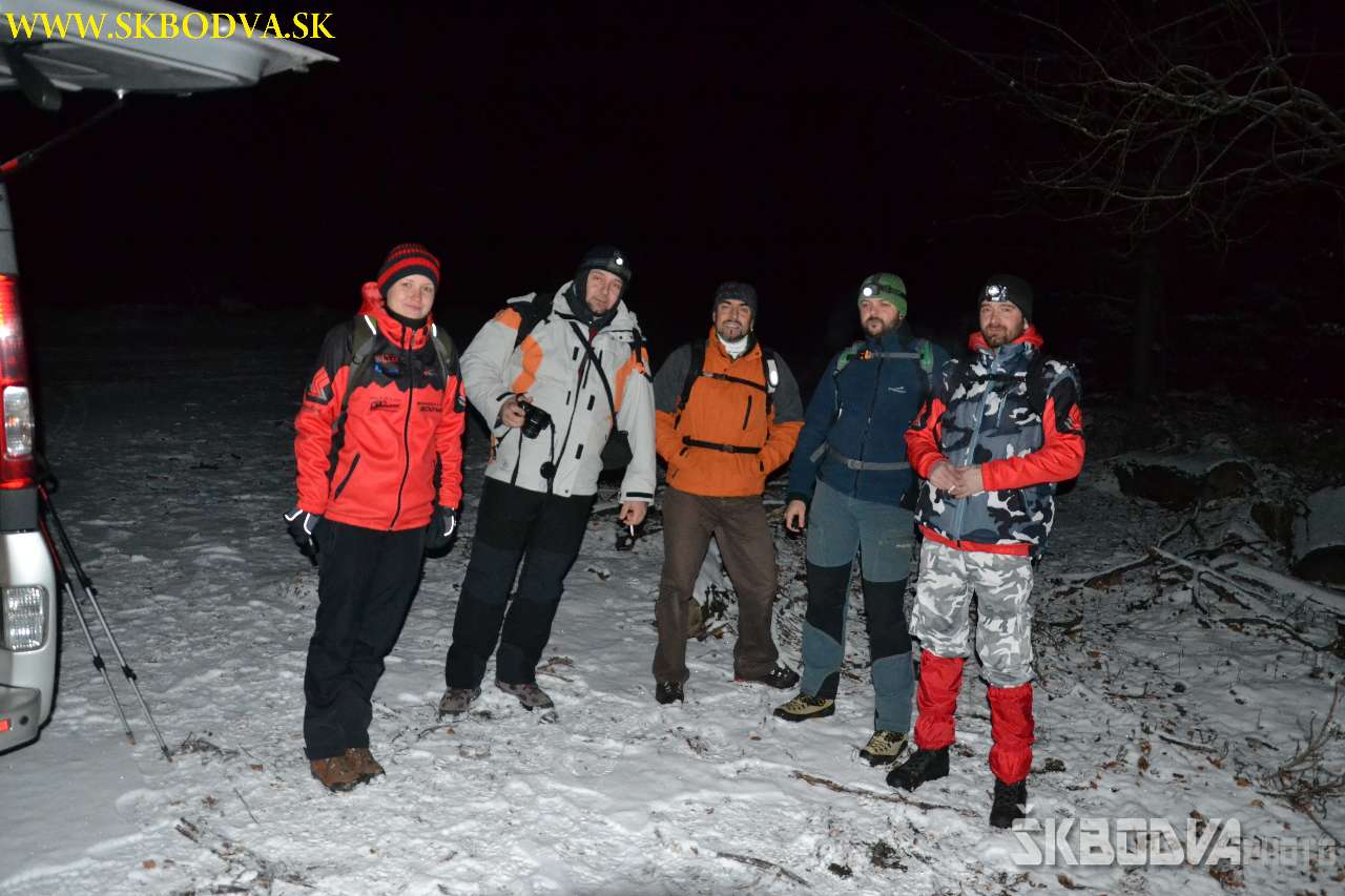 Fotogaléria Nočný výstup na Kojšovskú hoľu