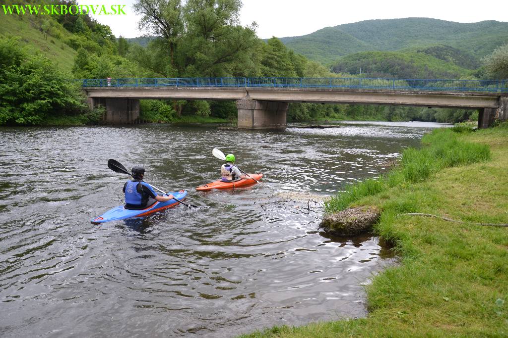 Šk Bodva na plavbe veterán kanoe klubu Košice