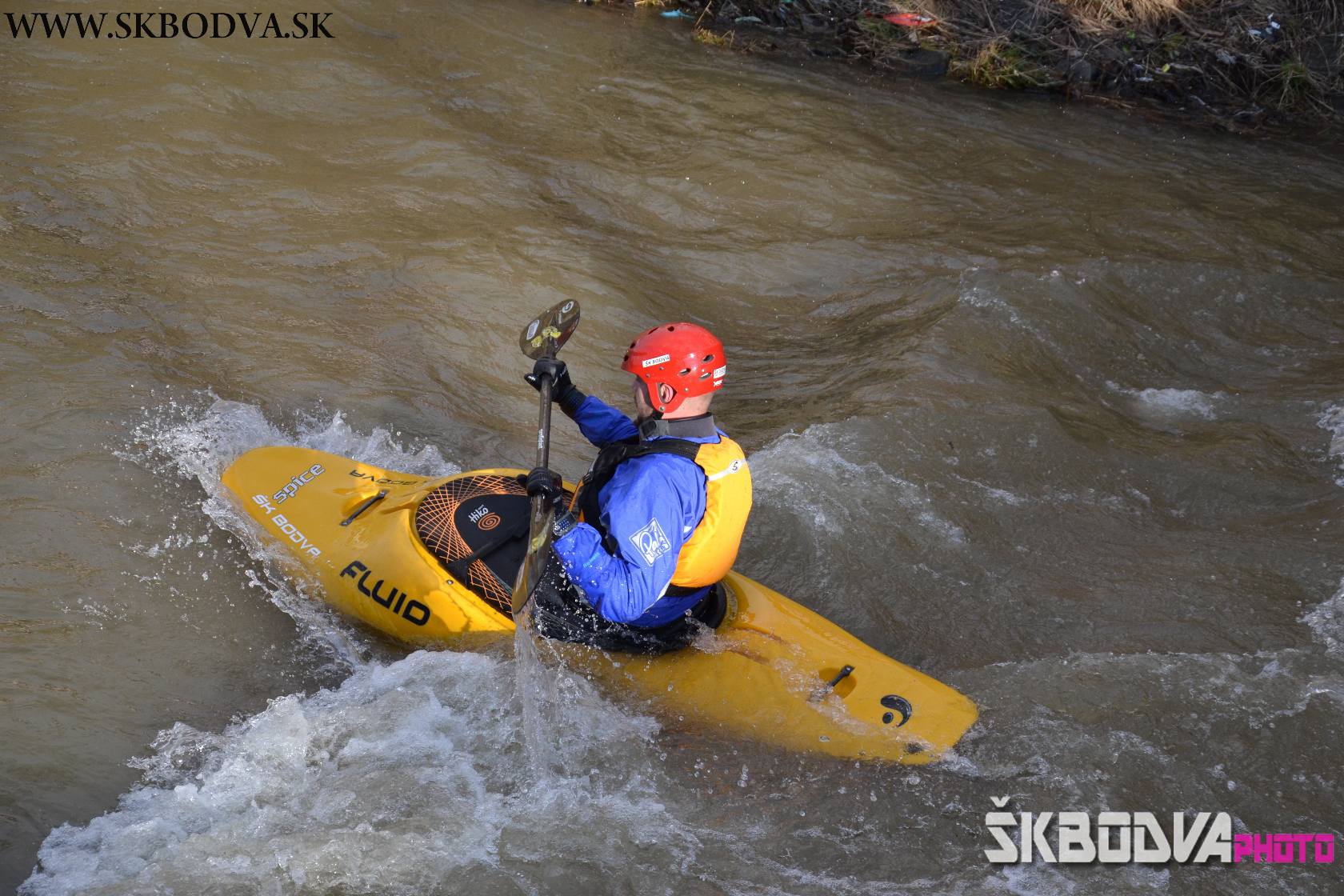 Šk Bodva Splav mestskou častou Bodvy