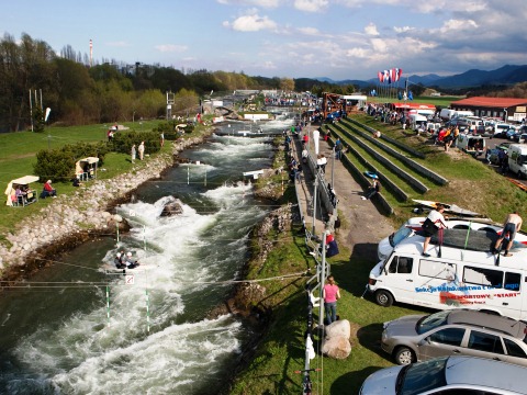 Šk Bodva kanoistický tréning v Mikuláši