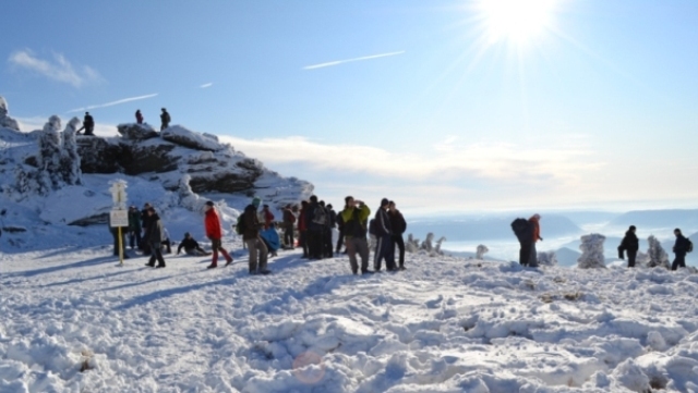 Šk Bodva novoročný výstup na Volovec - Skalisko