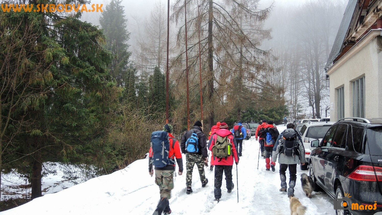 Fotogaléria Šk Bodva novoročný výstup na Volovec 2018
