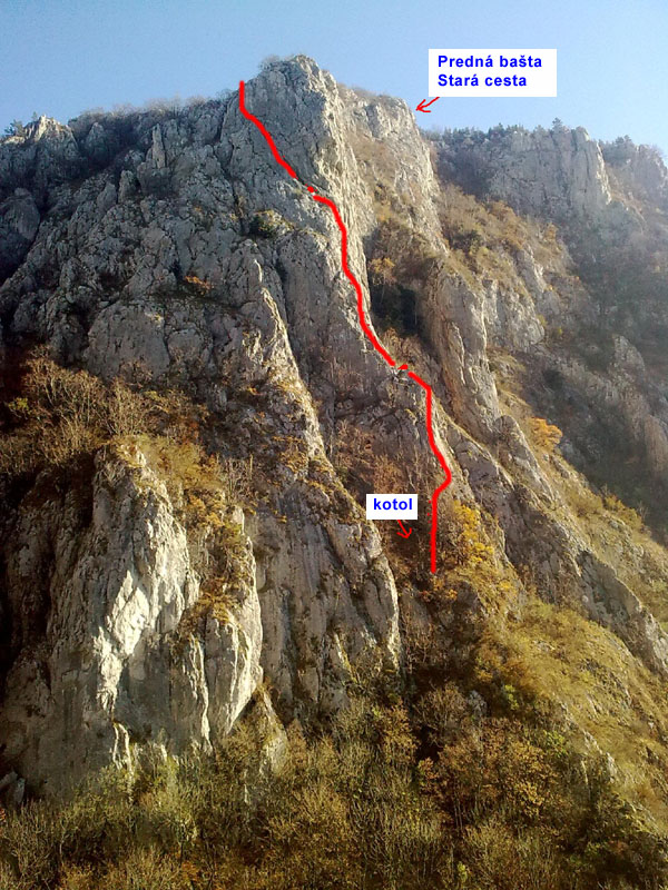 Šk Bodva lezenie Prednej Bašty