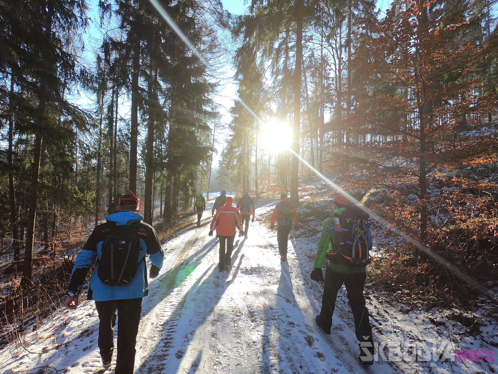 Fotogaléria Šk Bodva Zimný prechod Malým Kyseľom