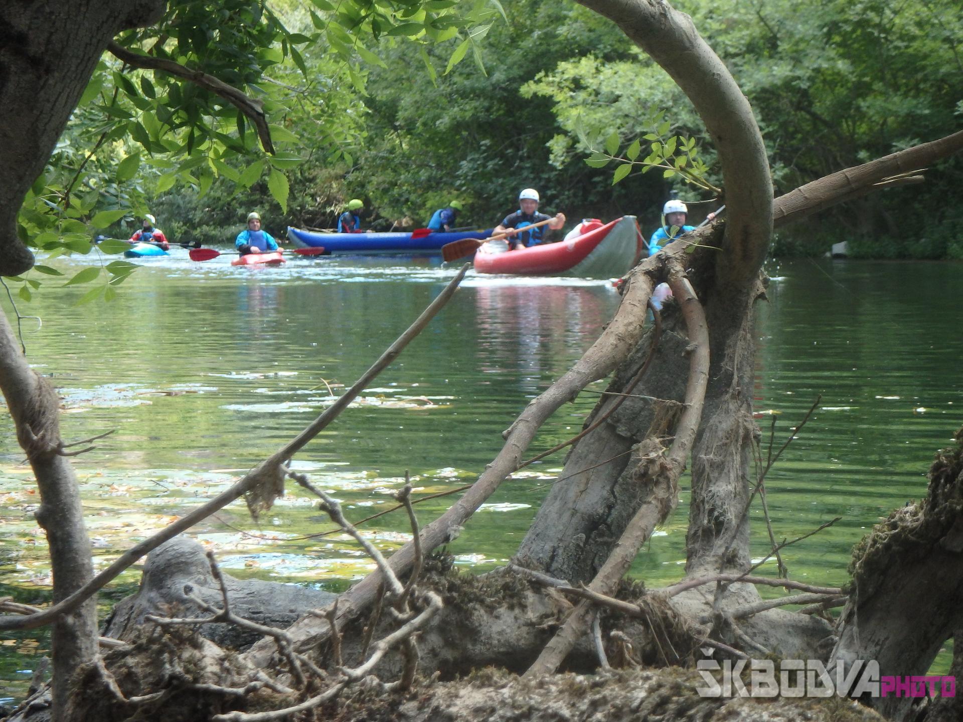 Fotogaléria Šk Bodva splav rieky Zrmanja - Chorvátsko