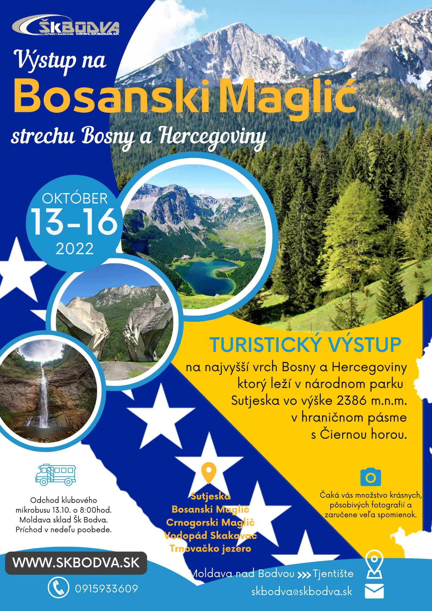 Šk Bodva výstup na Bosanski Maglič