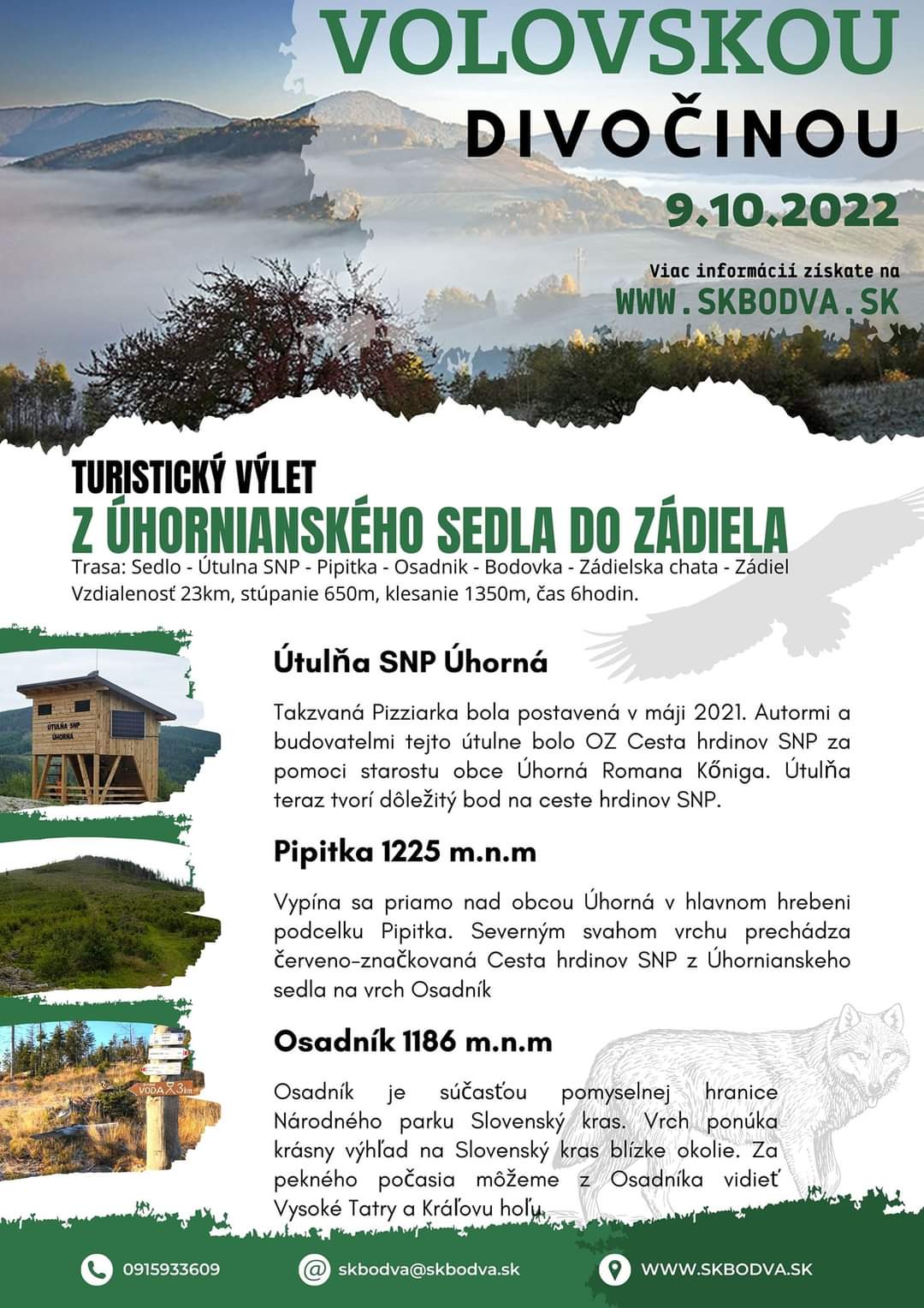 Šk Bodva Volovskou divočinou